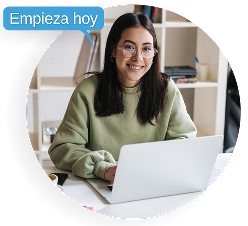 estudiante de formación activa profesional